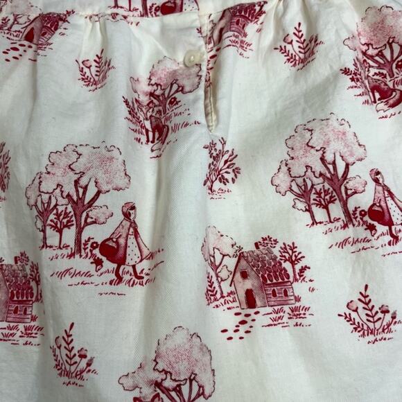 NWT baby gap white and red printed dress - Picture 2 of 4